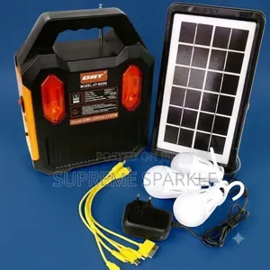 DAT 9028 Solar Lighting System with 3 LED Bulbs