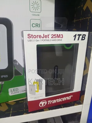 Transcend 1TB Portable External HDD