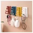 4-Way Adhesive Hooks (Set of 4) - 1