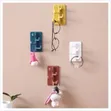 4-Way Adhesive Hooks (Set of 4) - 2