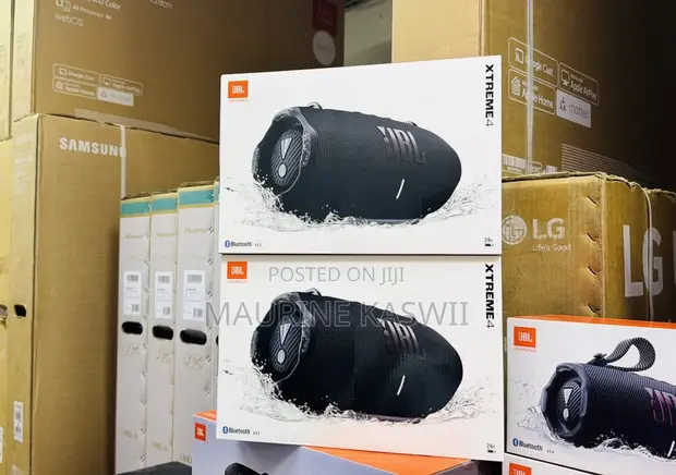 JBL Xtreme 4 Portable Bluetooth Speaker - Black - 1