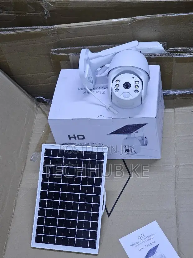 Ubox 4G HD Kamera ya CCTV ya Akili ya Solar PTZ - 1