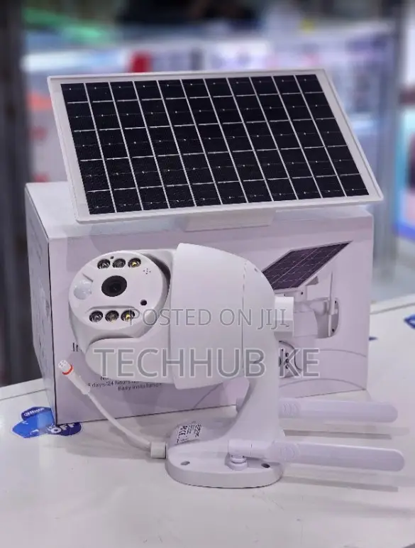 4MP 4G Wireless Outdoor Ubox CCTV Camera (Solar Powered) - 1