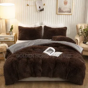 6 PCS Luxury Plush Fluffy Duvet Set 6x7 Ft