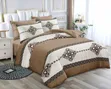4 PCS Warm Border Binding Duvet Set 6x7 Ft - 2