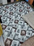 4 PCS Warm Border Binding Duvet Set 6x7 Ft - 4