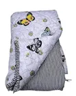 4 PCS Warm Border Binding Duvet Set 6x7 Ft - 5