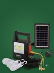 Mfumo wa Solar Lighting DAT AT-168 na Balbu 3 na Kidude cha Kuchaji Simu - 1