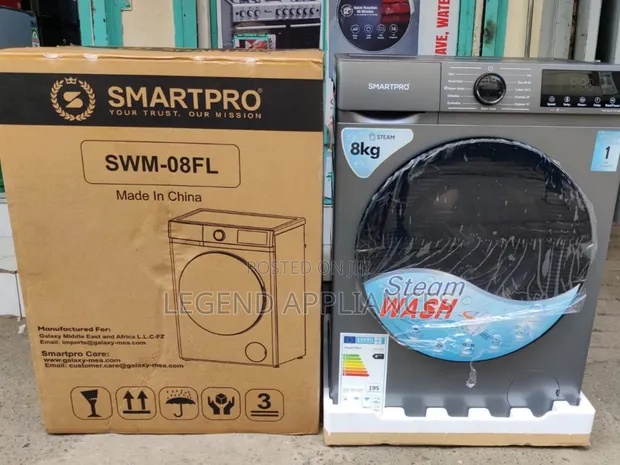 Smart Pro 8KG Mashine ya Kufulia ya Mbele - 1