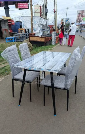 Kiti cha Meza ya Chakula cha 4 Seater Kipya Kabisa