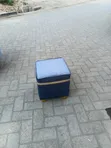 Pedicure Stool / Foot Stool - Grey - 1