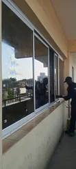 Madirisha ya Kuteleza ya Aluminium na Kioo cha Njia Moja - 4