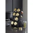 8-Jar Countertop Spice Rack Set with Glass Jars - 3