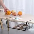 Under Shelf Hanging Wire Basket Mesh Cabinet Organizer - 1