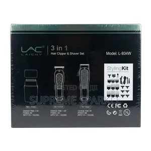 Lac LAICHY L-934w Rechargeable 3-in-1 Clipper Shaver Trimmer