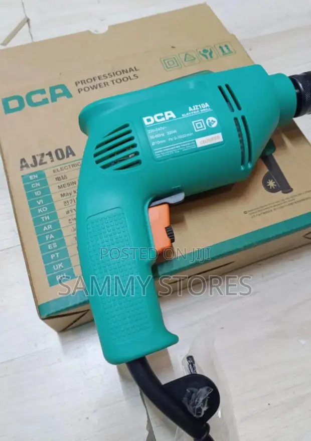 DCA AJZ10A Power Drill ya Kasi Juu - 1