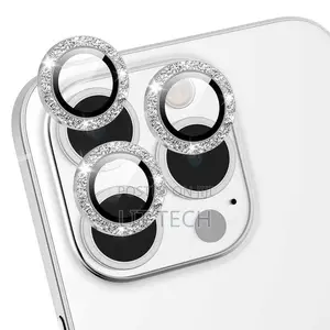 iPhone 17 Pro Max Glitter Diamond Kifuniko cha Lenzi - Seti ya Vipande 3