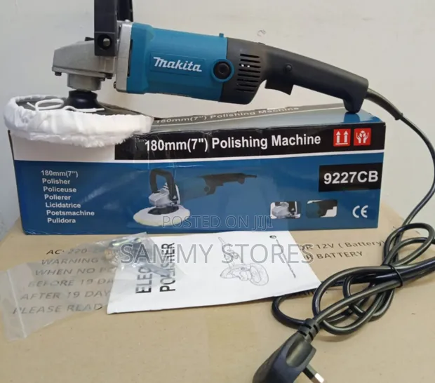 Makita 1200W Variable Speed Car Polisher - 1