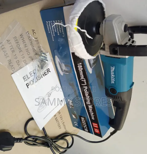 Makita 7-Inch Electric Polisher Sander - 1