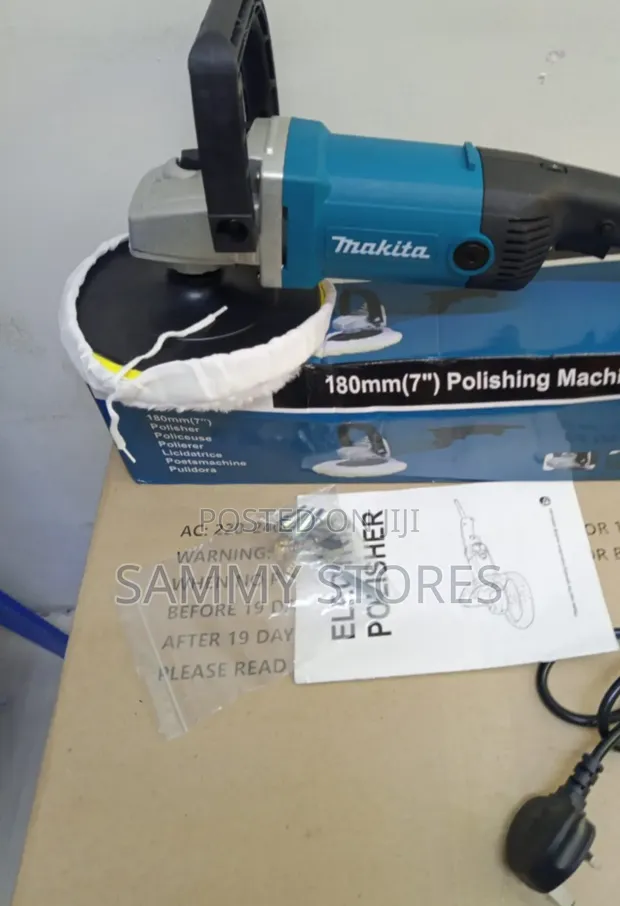 Mashine ya Kupolisha Magari ya Makita Professional 1200W - 1