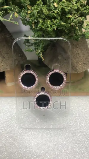 Kinga ya Lenzi ya iPhone 17 Pro Max - Glitter Pink Diamond