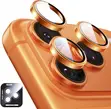 Kinga ya Lens ya iPhone 17 Pro Max - Orange ya Jangwa / Titanium - 1