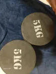 Ab Coaster Dumbbells (Hex 5kg) - 1