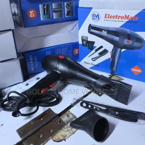 ElectroMate 2200W Professional Hair Dryer - 1