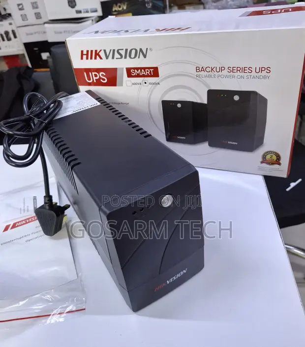 Hikvision 1000VA UPS DS-UPS1000 kwa Hifadhi ya Nguvu - 1