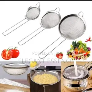 3-in-1 Metallic Sieve Set