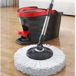 360° Easy Wring Spin Mop na Seti ya ndoo yenye Foot Pedal - 3