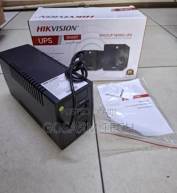 Hikvision 1000VA UPS ya Line-Interactive - 1