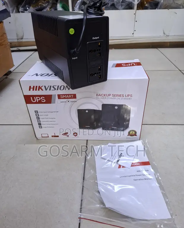 Hikvision DS-UPS1000 1000VA Line-Interactive UPS - 1