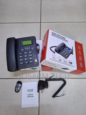 Simu ya Mezani ya GSM isiyo na Waya 6588 - Dual SIM