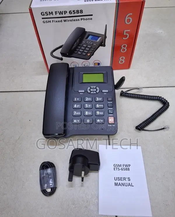 GSM FWP 6588 Wireless Desk Phone Dual SIM - 1