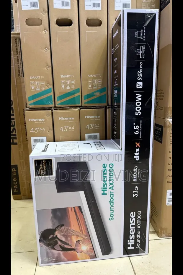 Hisense AX3100Q 500W Wireless Soundbar - 1