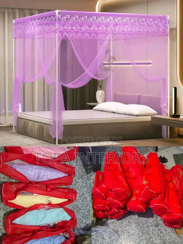 DIY-Friendly Bed Mosquito Nets - 1