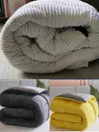 Warm Velvet Duvet Set Available - 2