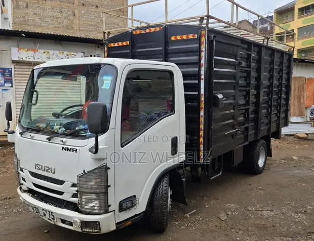 2023 Isuzu NMR 3.0L Turbo Diesel Lori La Sanduku Lililofungwa - 1