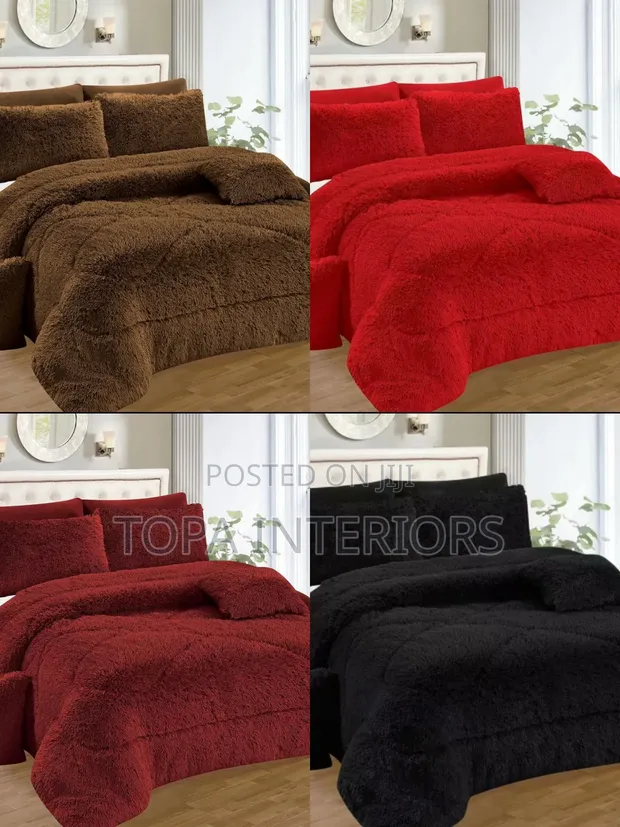 Seti za Duvet Zenye Joto na Fluffy - King Size - 1