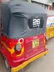 TVS 2023 Red Three-Wheeler - 5