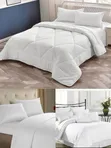 White King Size Duvet Cover Set - Hotel Style - 2
