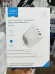 Brave 65W GaN Fast Charger 3-Port (USB-C/USB-A) - White - 2
