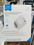 Brave 65W GaN Fast Charger 3-Port (USB-C/USB-A) - White - 3