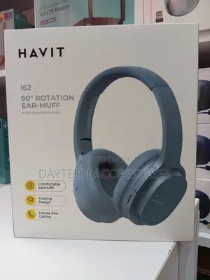 HAVIT I62 Headphones za Wireless - Bluu Nzito