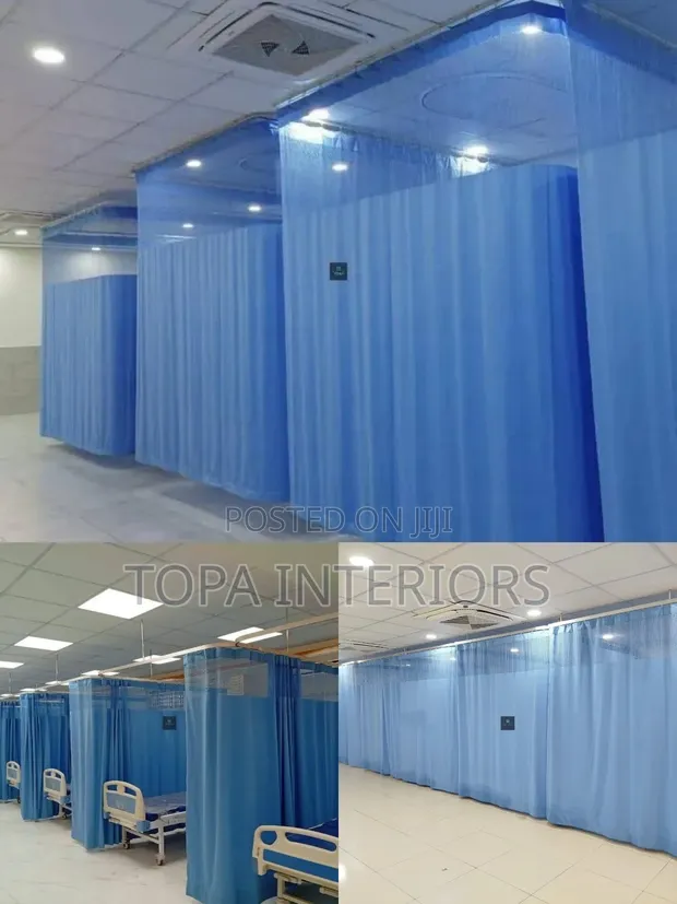 Medical Privacy Hospital Curtains for Ward Partitioning - 1