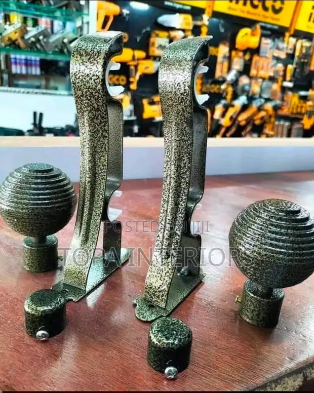 Curtain Pole Brackets and Finals - 1