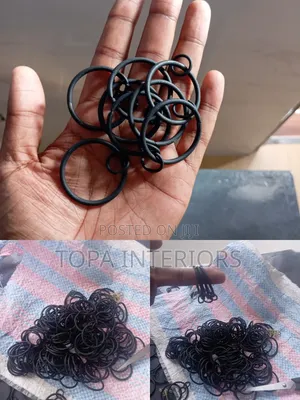 Black Curtain Rings (Set of 10)