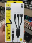 Baseus Flash Series 2 Kebo ya Kuchaji Haraka 3-in-1 (100W, 1.2m) - 2