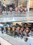 Locally Made Curtain Rod Finials - Flower Design - 2